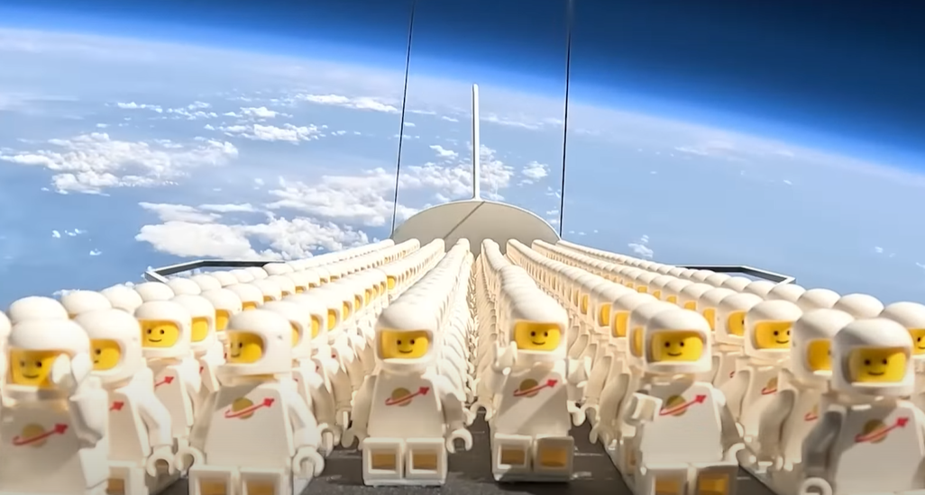 Projeto Legonauts leva 1.000 minifiguras para o espaço
