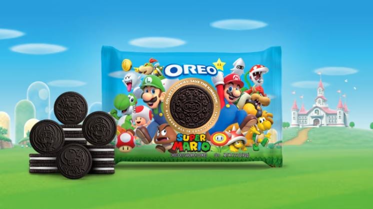 Oreo e Super Mario Bros se juntam para lançar edição limitada dos biscoitos