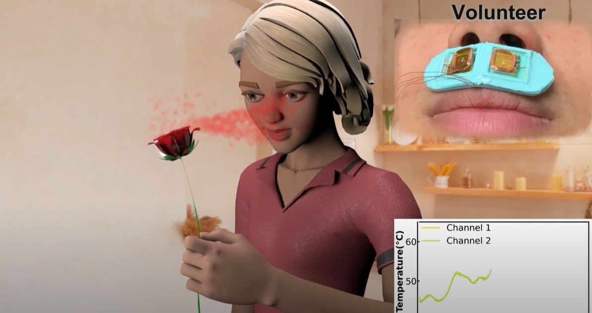 Dispositivo permite sentir cheiros na realidade virtual