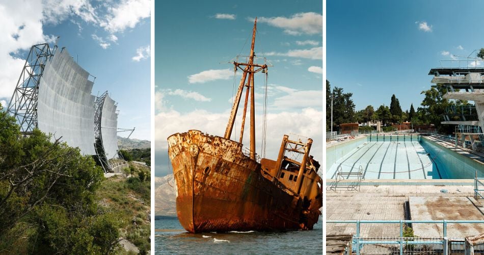 15 belas fotografias de lugares abandonados na Grécia