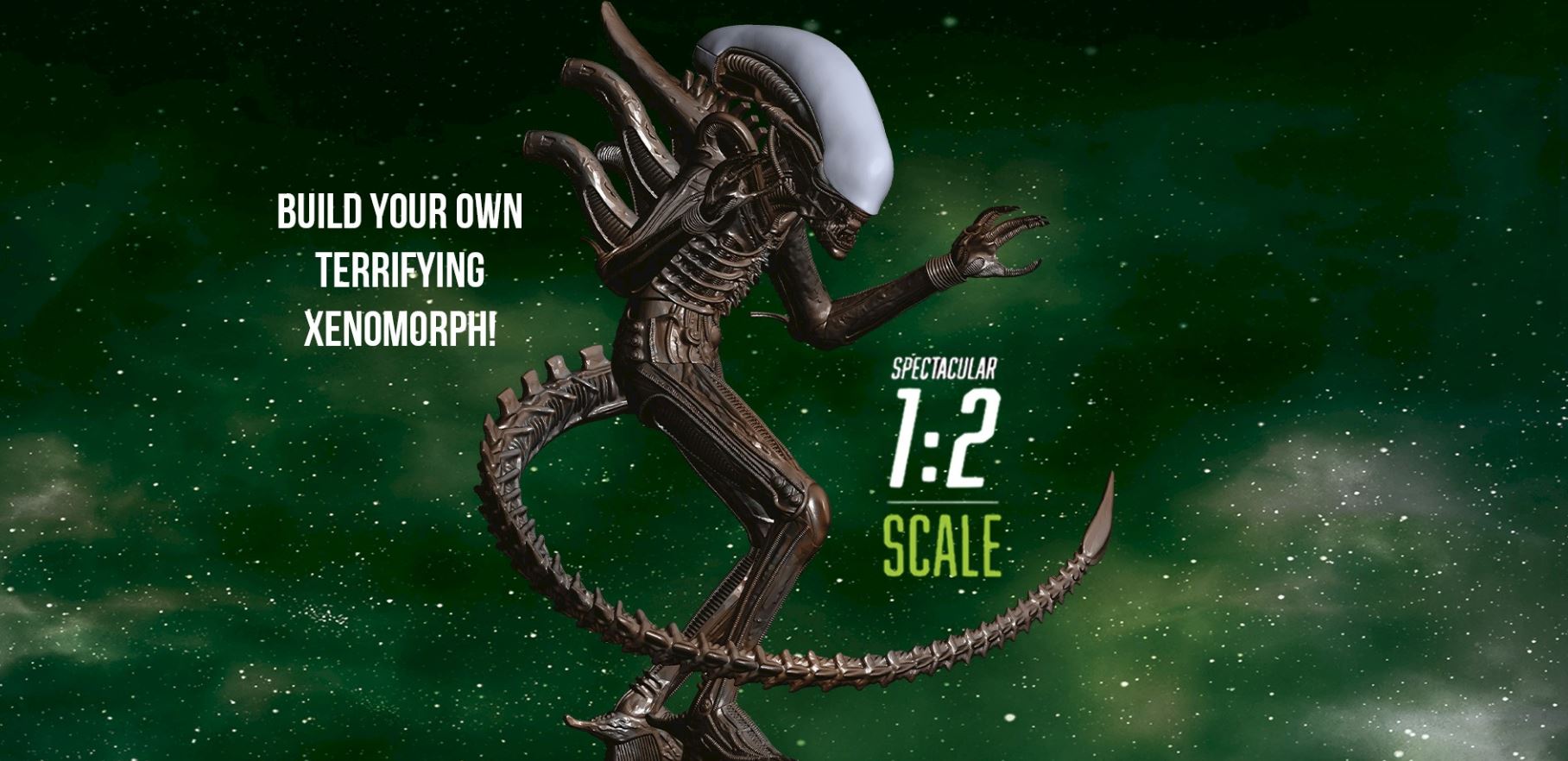 Loja lança réplica de alien gigante em tamanho quase real