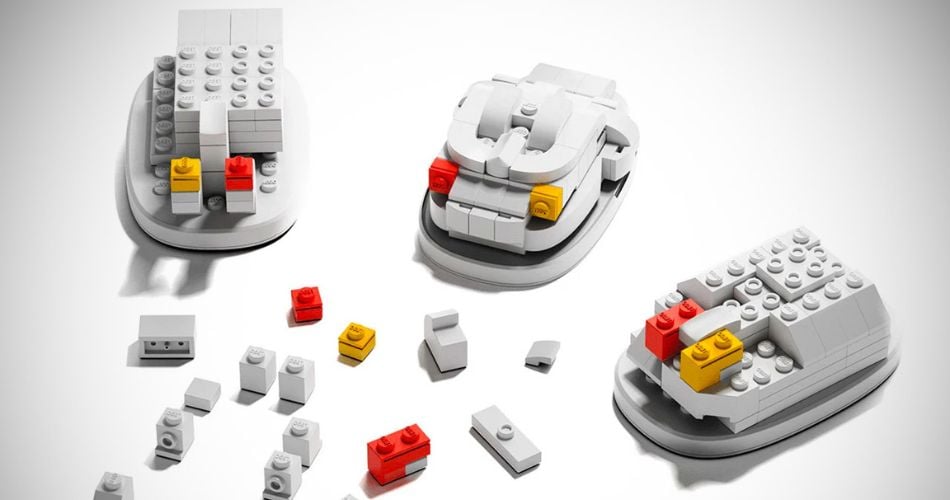 Mouse de LEGO Clickbrick pode ser montado do seu jeito