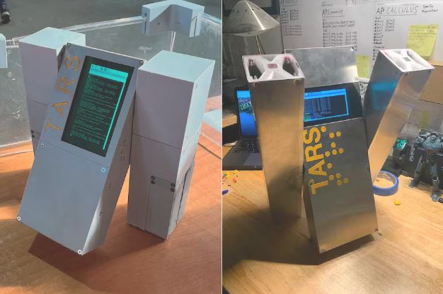 Inventor cria réplica do TARS de Interestelar usando um Raspberry Pi