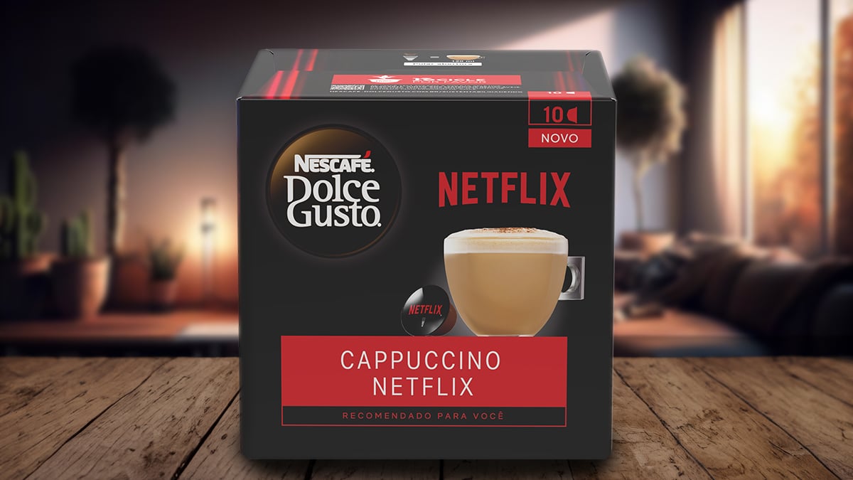 Nescafé Dolce Gusto Netflix: cápsulas ganham versão da plataforma