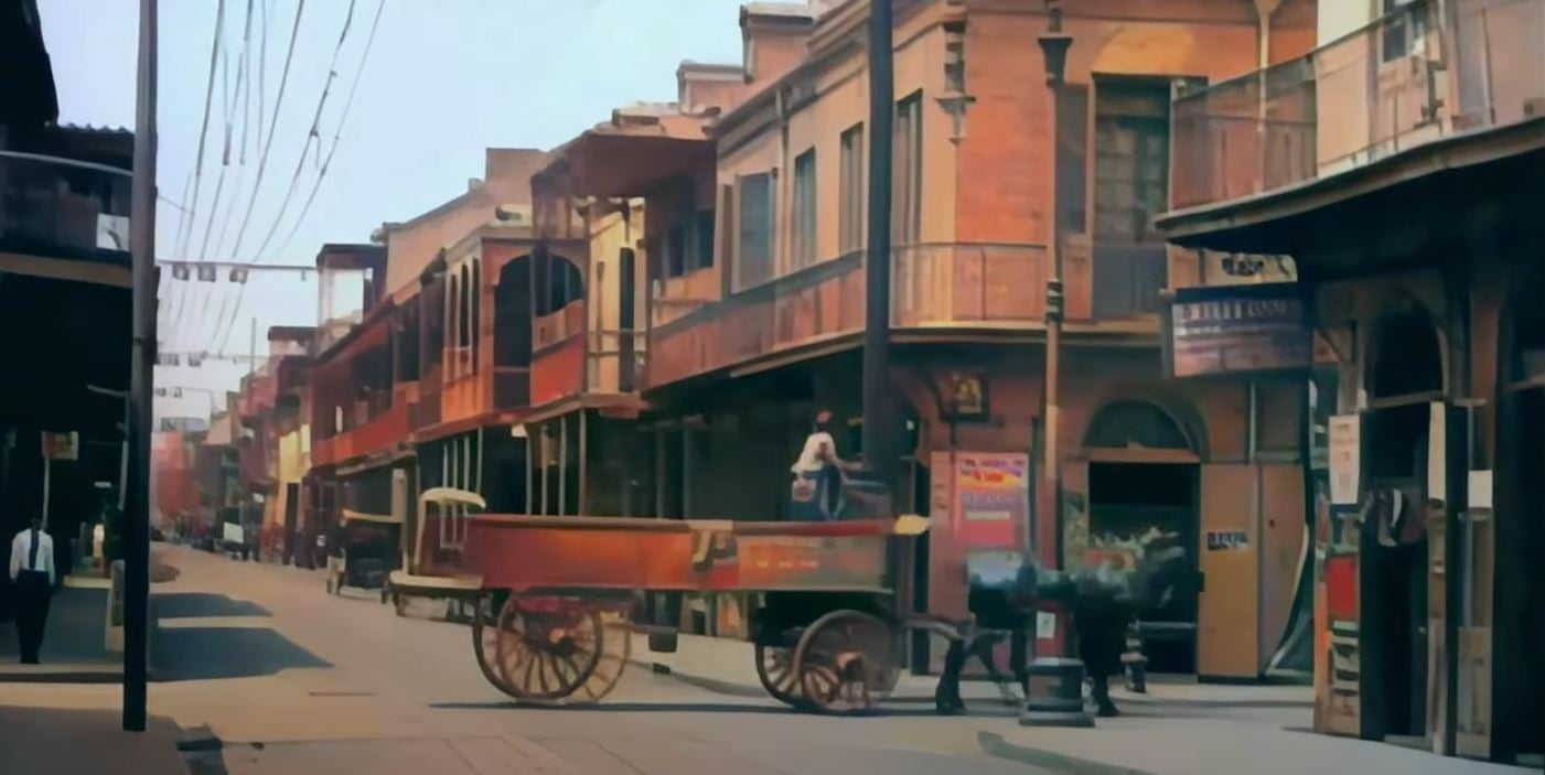 Vídeo remasterizado e colorido mostra Nova Orleans em 1920
