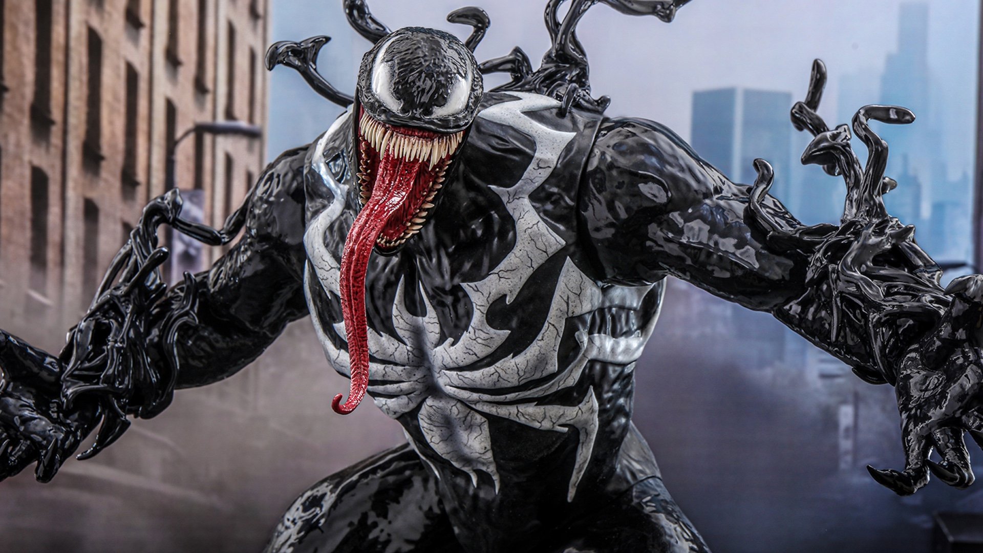 Nova figura de ação do Venom da Hot Toys tem 53 cm e é inspirada em Spider-Man 2