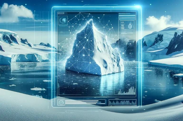 Rede neural de IA pode mapear icebergs 10.000 vezes mais rápido que humanos