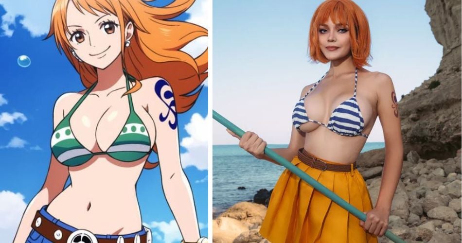 Cosplay de Nami, de One Piece, traz visual deslumbrante