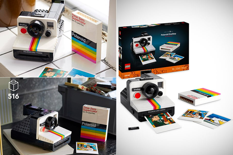 LEGO Ideas Polaroid OneStep SX-70 Camera vaza na Internet antes do lançamento oficial