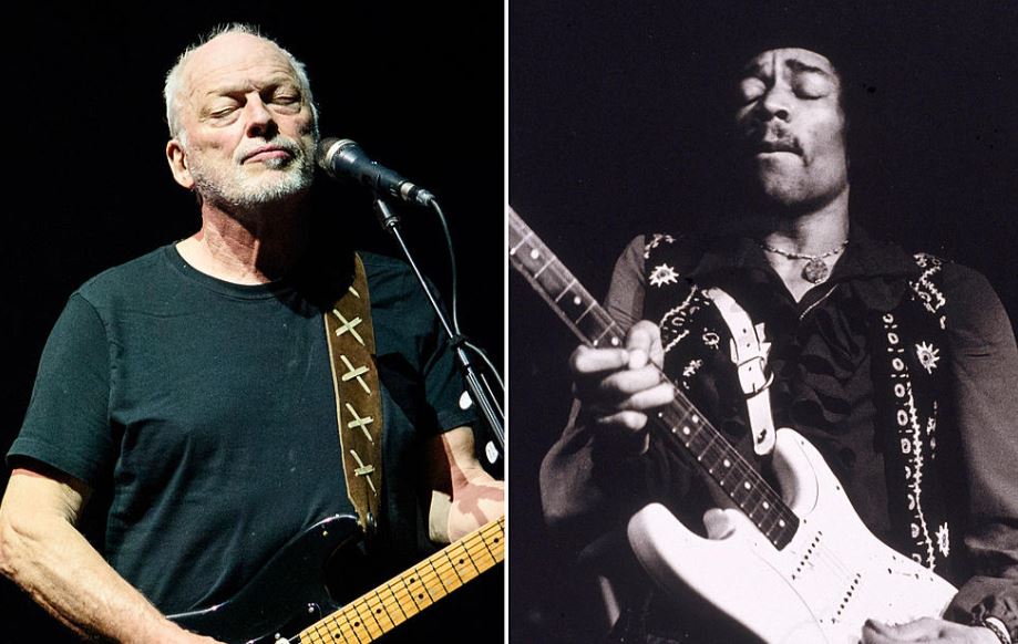 O solo de David Gilmour em Comfortably Numb no estilo Jimi Hendrix