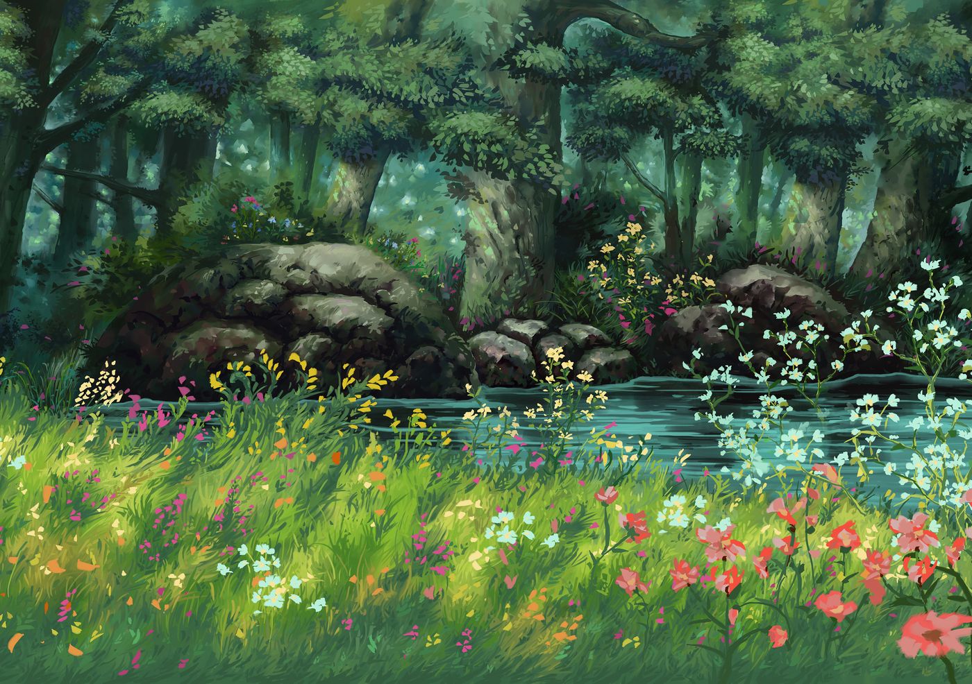 Vídeo traz 30 minutos de natureza nas obras do Studio Ghibli