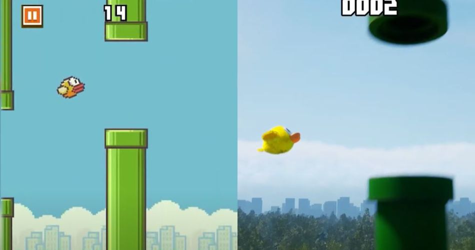 Programador dá visual Unreal Engine para o clássico Flappy Bird