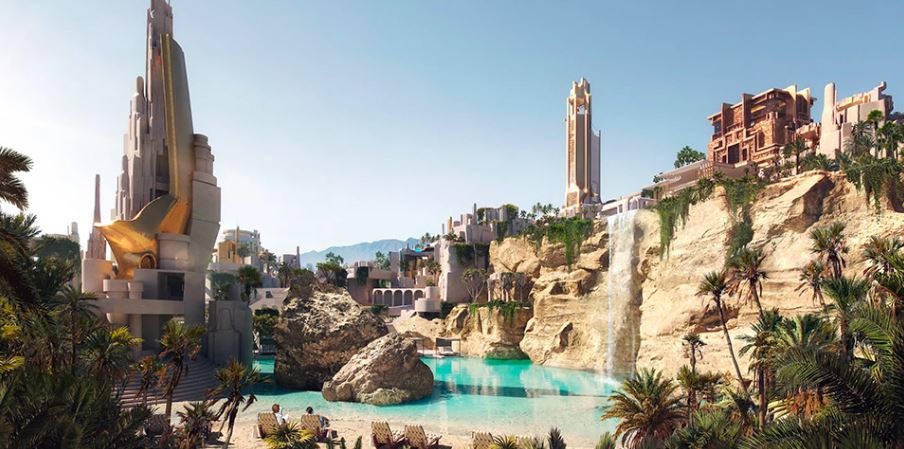 Arábia Saudita terá uma espécie de Resort que parece ter saído do universo da Marvel