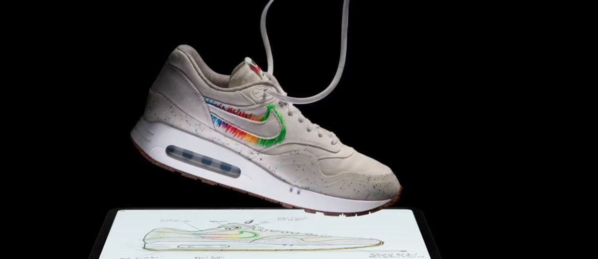 Tim Cook usou um par exclusivo de tênis Nike Air Max '86 'feitos no iPad' durante evento da Apple