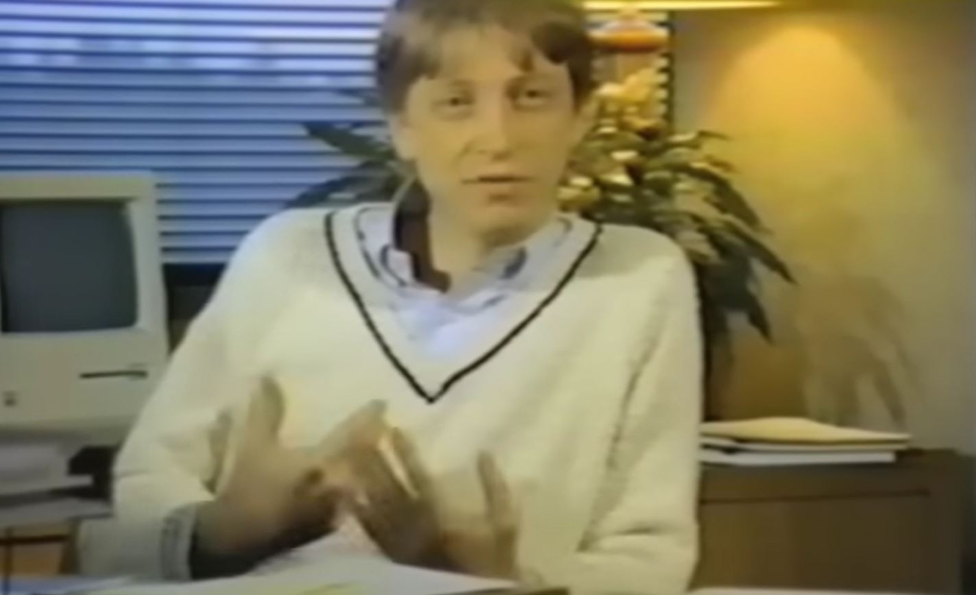 Comercial do Apple Macintosh de 1984 apresentou Bill Gates