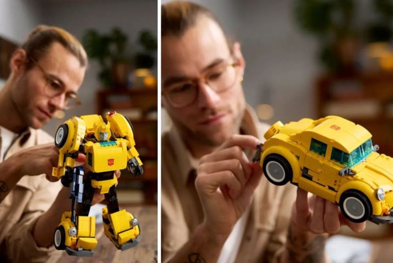 LEGO Icons Transformers Bumblebee realmente se transforma