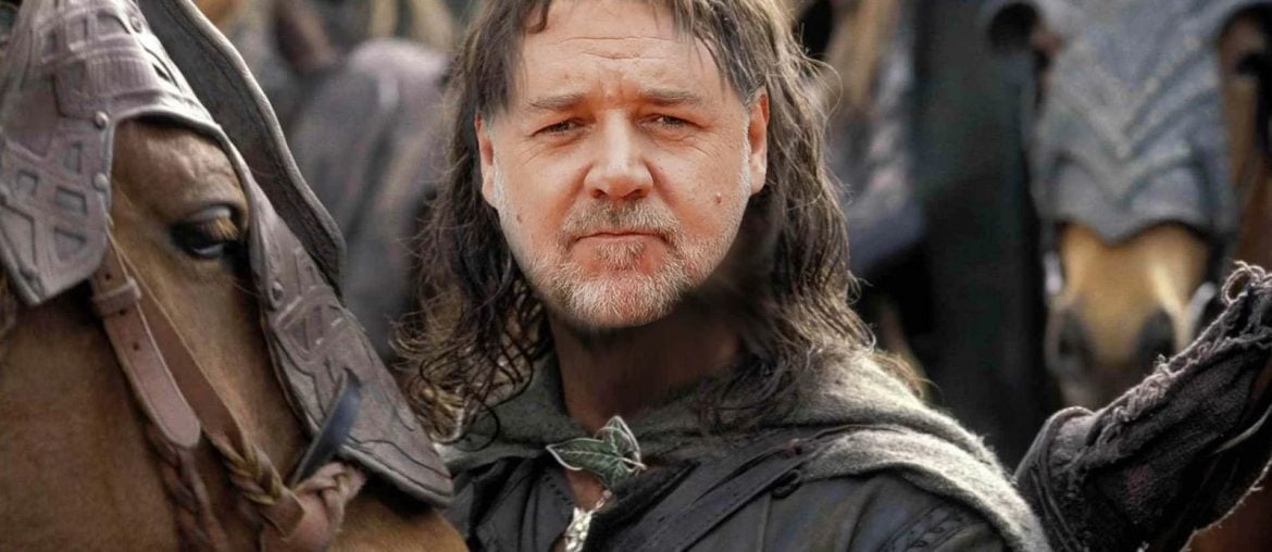 Russell Crowe como Aragorn: ator não se arrepende de ter recusado o papel em O Senhor dos Anéis