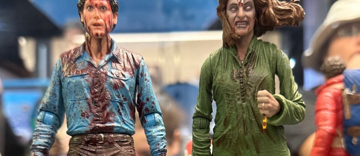 Novas figuras de ação de Ash e Cheryl Williams de Evil Dead são anunciadas