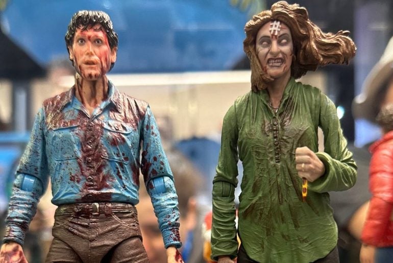 Novas figuras de ação de Ash e Cheryl Williams de Evil Dead são anunciadas