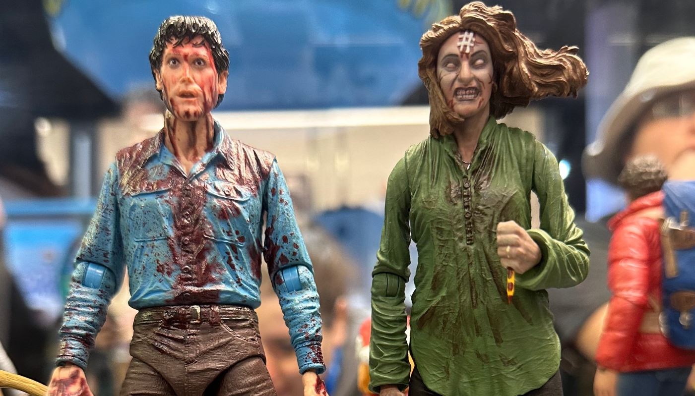 Novas figuras de ação de Ash e Cheryl Williams de Evil Dead são anunciadas