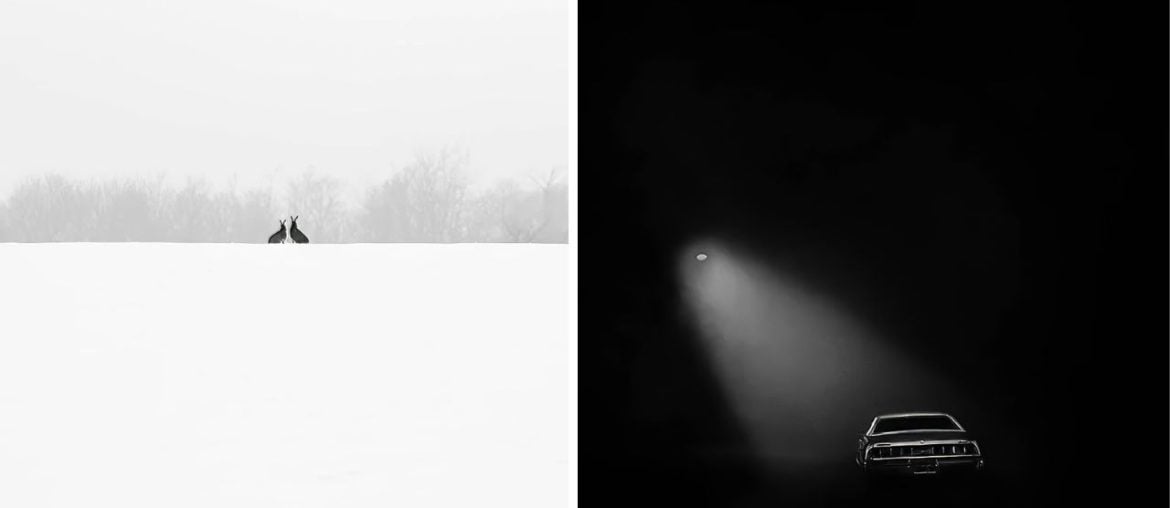 As incríveis fotos vencedoras do Black & White Minimalism Photography Awards 2024