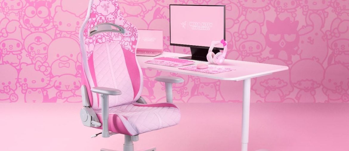 Hello Kitty e Razer fecham parceria para celebrar os 50 anos da marca