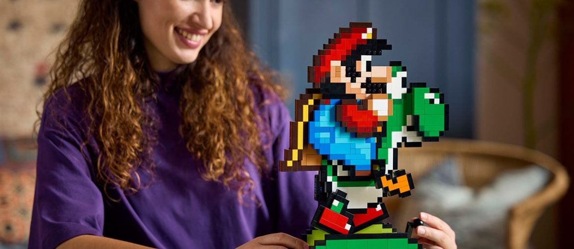 LEGO Super Mario World: Mario e Yoshi é revelado com 1.215 Peças