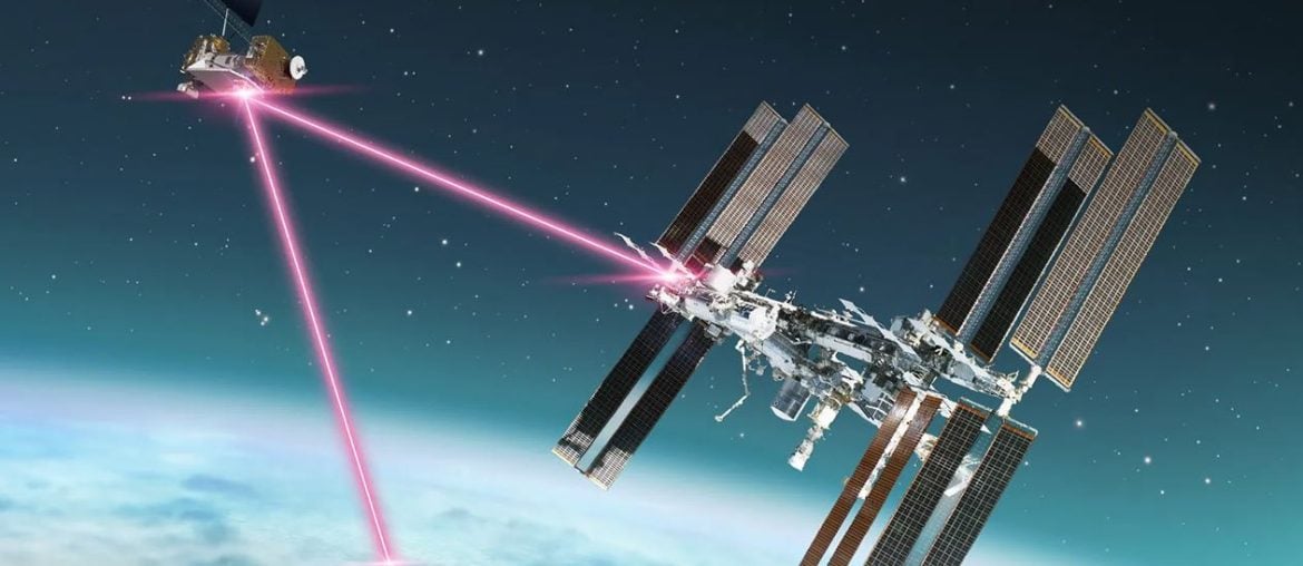 NASA faz transmissão via laser de vídeo em 4K de uma aeronave para Estação Espacial Internacional