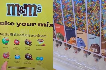 Máquina de Remix de M&Ms tem tela gigante sensível ao toque para criar misturas personalizadas