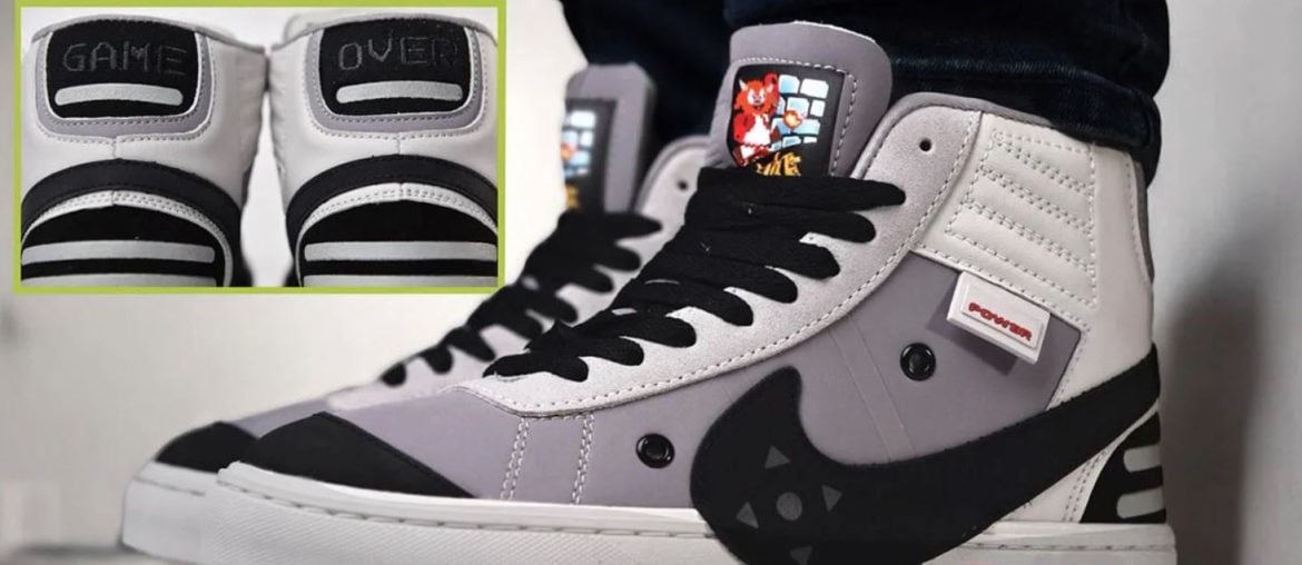 Tênis Nike Blazers da Nintendo trazem visual Retrô