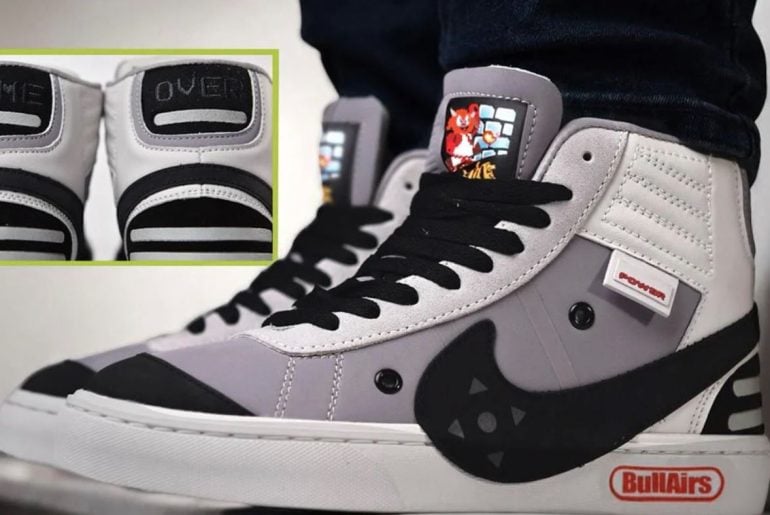 Tênis Nike Blazers da Nintendo trazem visual Retrô