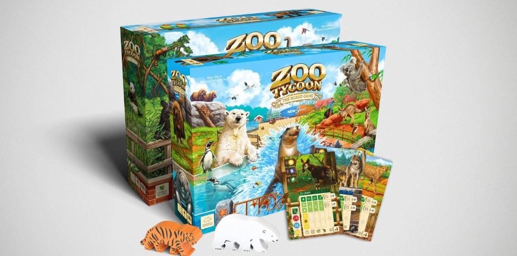 Zoo Tycoon agora tem um jogo de tabuleiro