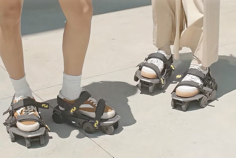 Moonwalkers Aero, os sapatos robóticos que aumentam sua velocidade ao caminhar