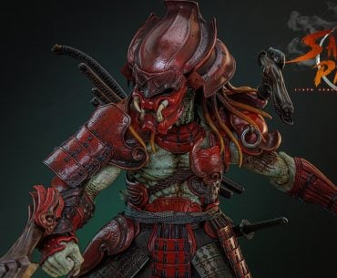 Predador Samurai Akaoni é revelado pela Hot Toys