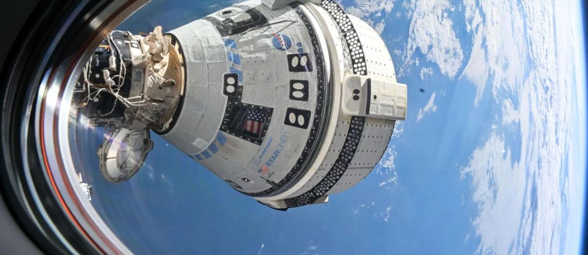 Astronauta da NASA ouve som estranho vindo da nave Boeing Starliner