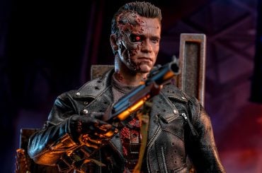 Figura de ação do T-800 danificado dde Terminator 2 é revelado pela Hot Toys