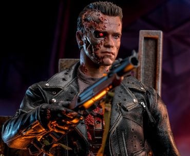 Figura de ação do T-800 danificado dde Terminator 2 é revelado pela Hot Toys