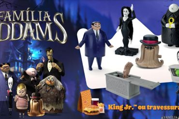 Halloween do Burger King traz figuras de A Família Addams