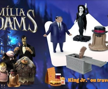 Halloween do Burger King traz figuras de A Família Addams