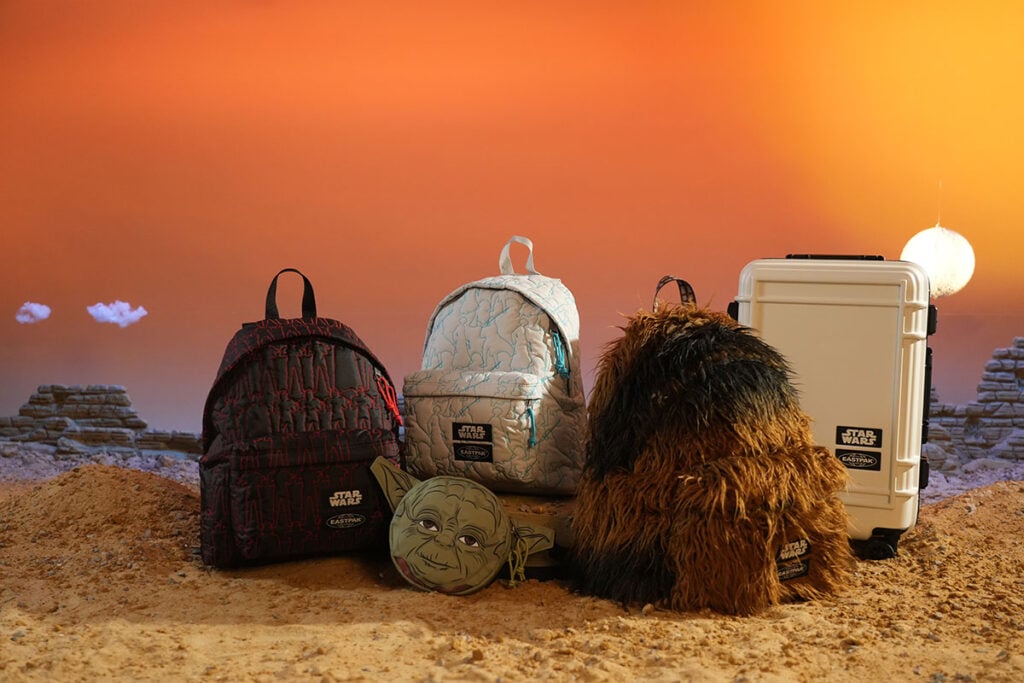 Bolsas Star Wars x Eastpak inclui mochila peluda inspirada em Chewbacca