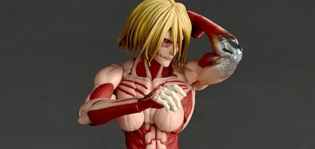 Impressionante boneco do anime Attack on Titan tem dezenas de poses expressivas