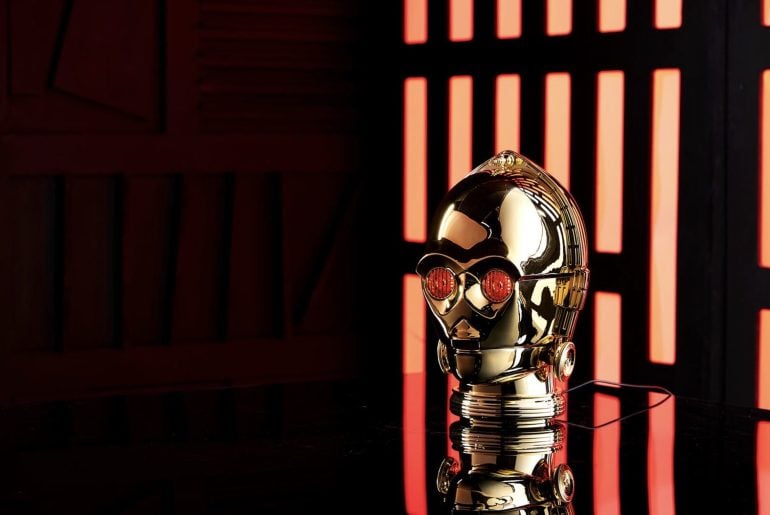 Cabeça Eletrônica Premium do C-3PO Pode Ser Reconfigurada para Revelar Segredos Proibidos dos Sith