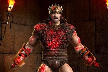 Conan, o Bárbaro, ganha uma figura de ação sangrenta em arena de luta