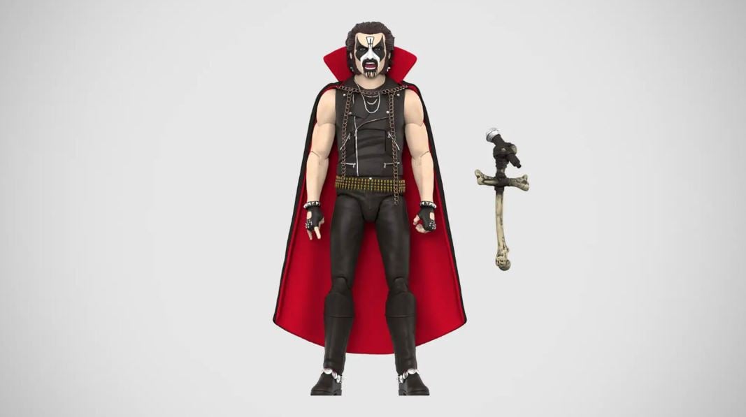 King Diamond ganha figura de ação com seu famoso microfone