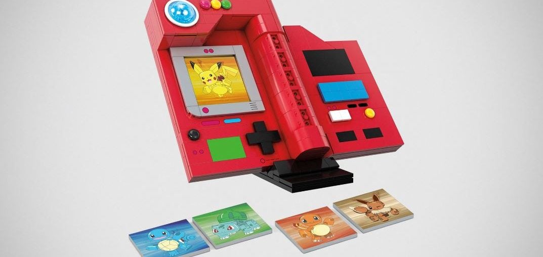 Construa sua própria Pokédex com a MEGA Pokémon Kanto Region Pokédex Building Kit