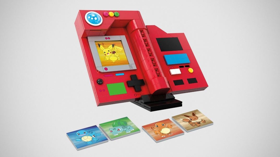 Construa sua própria Pokédex com a MEGA Pokémon Kanto Region Pokédex Building Kit