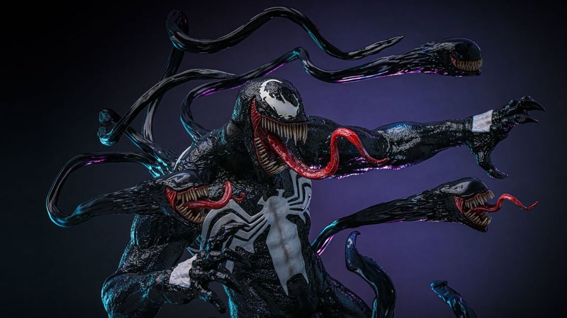 Nova figura colecionável do Venom traz visual das HQs e é enorme