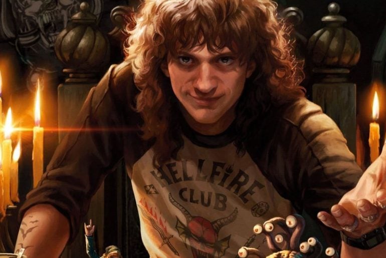 Eddie Munson retorna na nova HQ Stranger Things and Dungeons & Dragons: The Rise of Hellfire