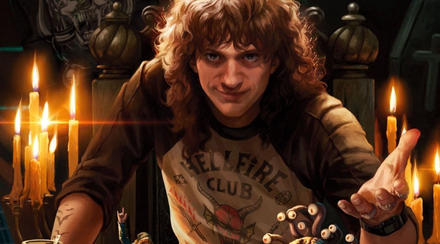 Eddie Munson retorna na nova HQ Stranger Things and Dungeons & Dragons: The Rise of Hellfire