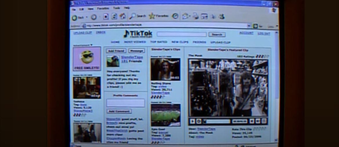 Como seria o TikTok se existisse em 2006?